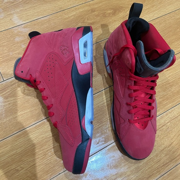 Men’s Nike Jordan Jumpman MVP Toro Bravo Raging Bull Red - Picture 4 of 9